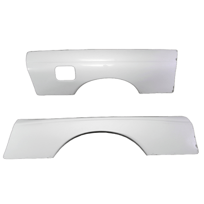 Skyline R32 GTS WID Style Rear Fender+30MM Wider 1989-1994 Kazento Carbon Parts 车身侧板 Fiber Glass (Unpaint) R32-RF-GTS-FRP