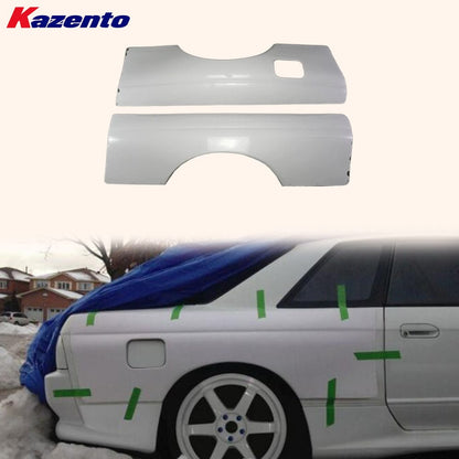 Skyline R32 GTS WID Style Rear Fender+30MM Wider 1989-1994 Kazento Carbon Parts 车身侧板 Fiber Glass (Unpaint) R32-RF-GTS-FRP