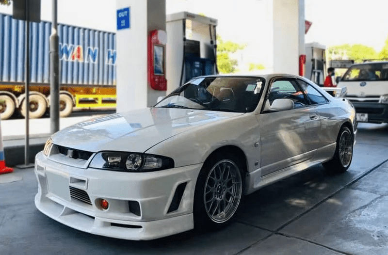 Skyline R33 BCN R33 GTR 400R Style Front lip FOR OEM GTR Front Bumper