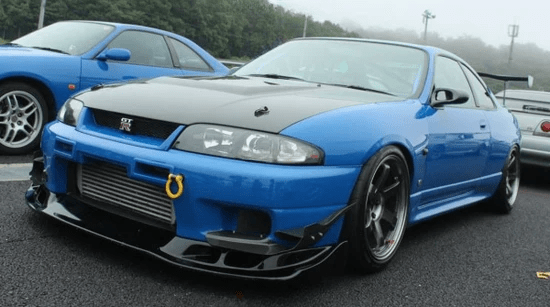 Skyline R33 GTR AS Front Lip 1995-1998 Kazento Carbon Parts 车身侧板