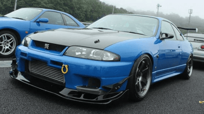 Skyline R33 GTR AS Front Lip 1995-1998 Kazento Carbon Parts 车身侧板