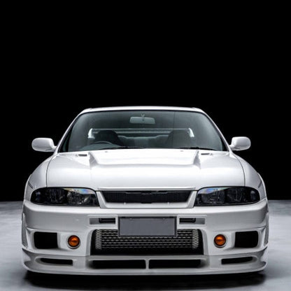 Skyline R33 GTR Black OE ABS Projector Headlight LED(Fits Series1-3) Kazento Carbon Parts ABS + Light LED R33GTR-LIGHT-OE-ABS