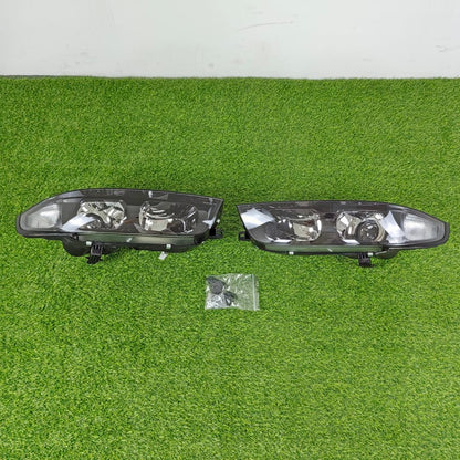 Skyline R33 GTR Black OE ABS Projector Headlight LED(Fits Series1-3) Pair