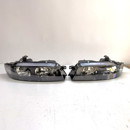 Skyline R33 GTR Black OE ABS Projector Headlight LED(Fits Series1-3) Pair