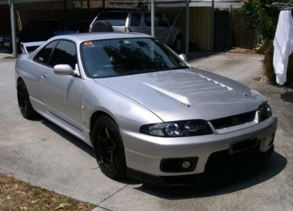 Skyline R33 GTR Border Front Bumper Air Duct 1995-1998 Kazento Carbon Parts 车身侧板 Carbon Fiber R33-BV-BOR-CF