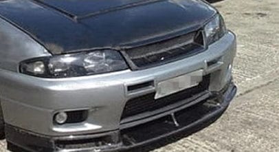 Skyline R33 GTR Coupe OEM Front Bumper Grille Mesh 1995-1998 Kazento Carbon Parts 车身侧板