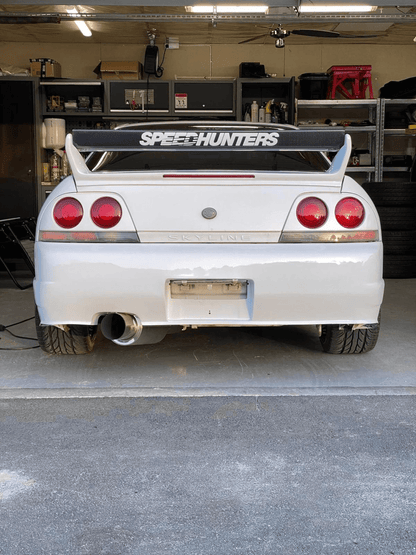 Skyline R33 GTR FRD Style Gurney Flap Kazento Carbon Parts 车身侧板