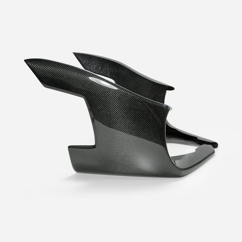 Skyline R33 GTR Front Bumper Garage Defend Style Stingray Canards Kazento Carbon Parts