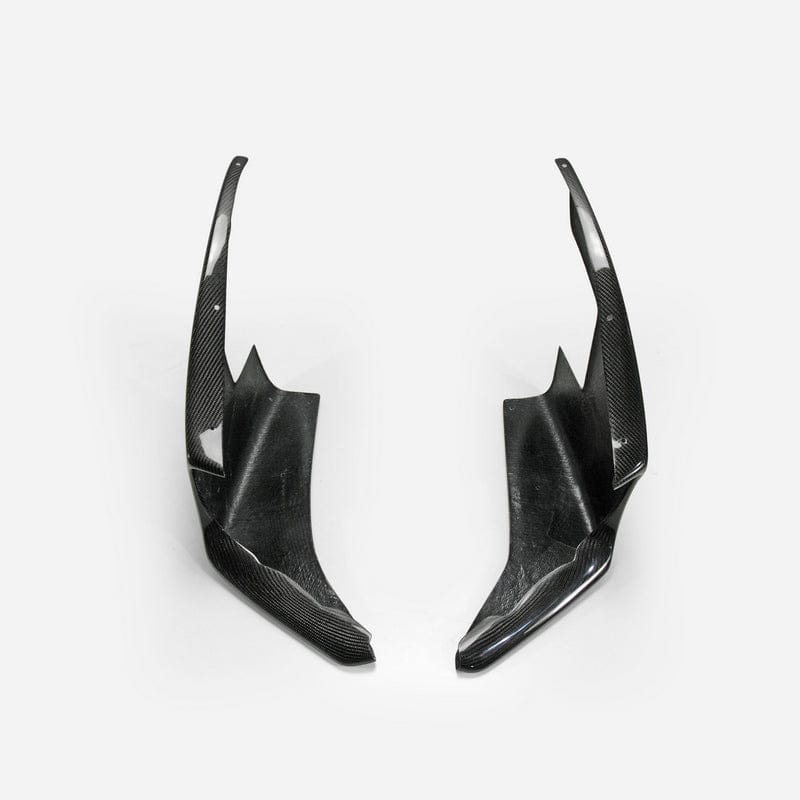 Skyline R33 GTR Front Bumper Garage Defend Style Stingray Canards Kazento Carbon Parts