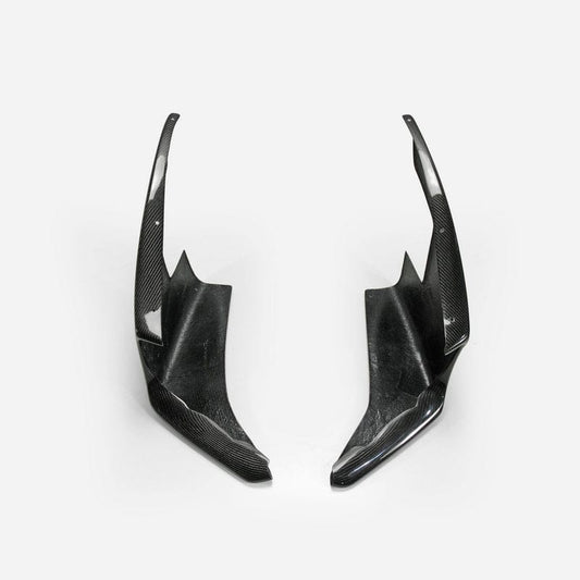 Skyline R33 GTR Front Bumper Garage Defend Style Stingray Canards Kazento Carbon Parts