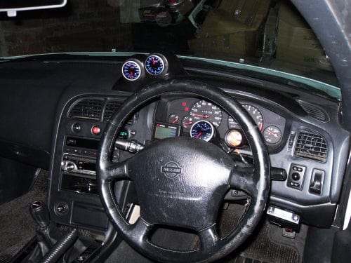 Skyline R33 GTR GTS Dashboard Twin Gauge Pod 1995-1998 RHD