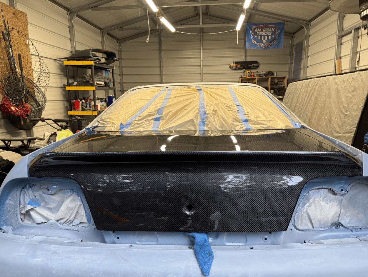 Skyline R33 GTR/GTS Ducktail Style Trunk 1995-1998 （Duckbill is not “Flush”）