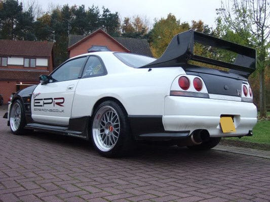 Skyline R33 GTR/GTS Gracer Style Double Blade Rear Spoiler 1995