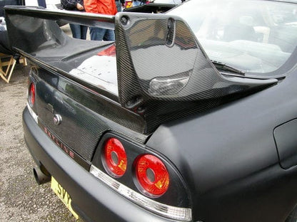 Skyline R33 GTR/GTS Gracer Style Double Blade Rear Spoiler 1995-1998
