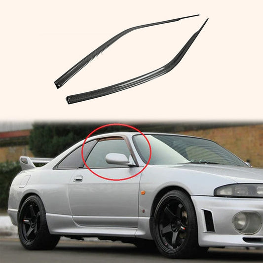 Skyline R33 GTR/GTS Wind Deflector 1995-1998 Kazento Carbon Parts