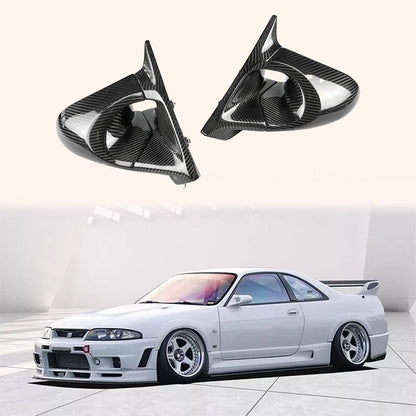 Skyline R33 GTR GTST Aero Mirror Ganador Style Electric Side Mirrors