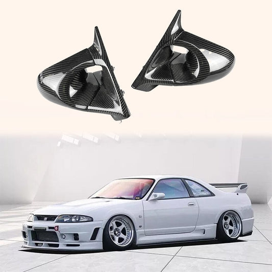 Skyline R33 GTR GTST Aero Mirror Ganador Style Electric Side Mirrors