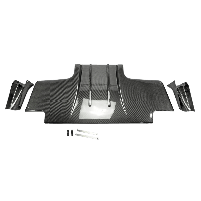 Skyline R33 GTR GTST TS Type2 Rear Diffuser w/ Metal Fitting Accessories 1995-1998