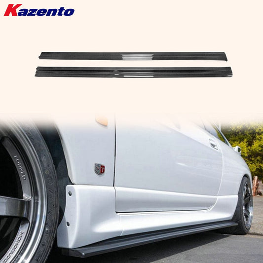 Skyline R33 GTR Side Skirt extension underboards 1995-1998 Kazento Carbon Parts 车身侧板