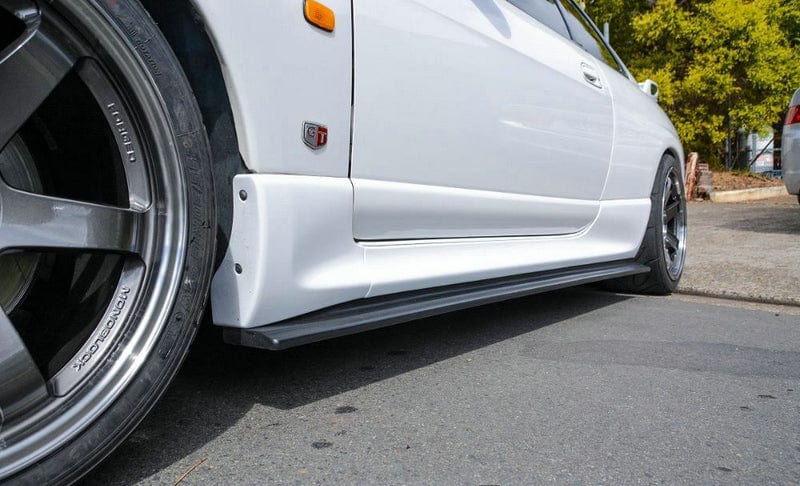 Skyline R33 GTR Side Skirt extension underboards 1995-1998 Kazento Carbon Parts 车身侧板