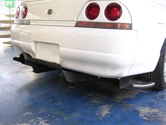Skyline R33 GTR TS Type1 Rear Diffuser w/ Metal Fitting Accessories 1995-1998
