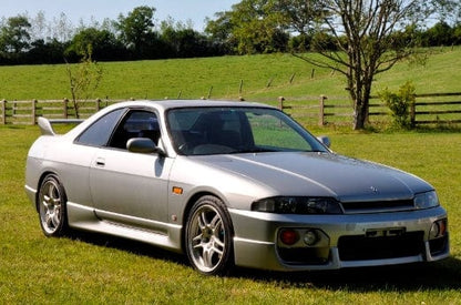 Skyline R33 GTS Front Vented Cooling Hood 1995-1998 Kazento Carbon Parts Bonnets/Hoods Carbon Fiber R33GTS-HOOD-V2-CF