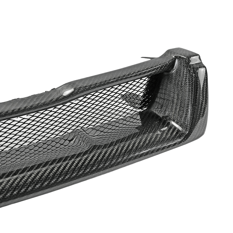 Skyline R33 GTS Spec-1 GTR Style Front Grill 1995-1996 Kazento Carbon Parts 车身侧板