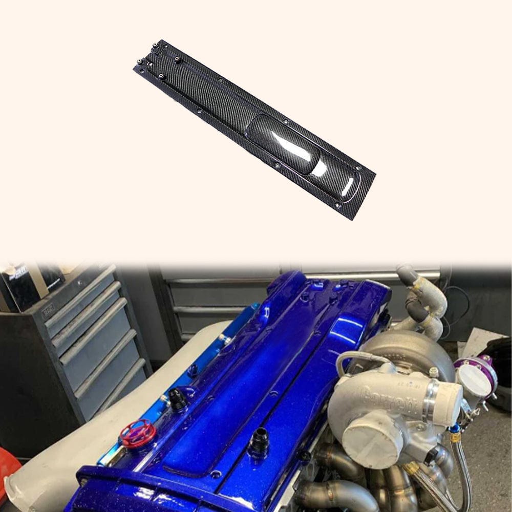 Skyline R34 GTT GTS R33 R32 RB25 ECR33 Hood Engine Plug Cover Kazento Carbon Parts 车身侧板