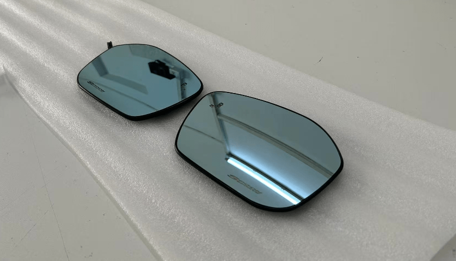 SP Style Blue Rear View Mirror Lences For Civic Type-R FL5 Kazento Carbon Parts 车身侧板 ABS FL5-MCLENS-OE-ABS