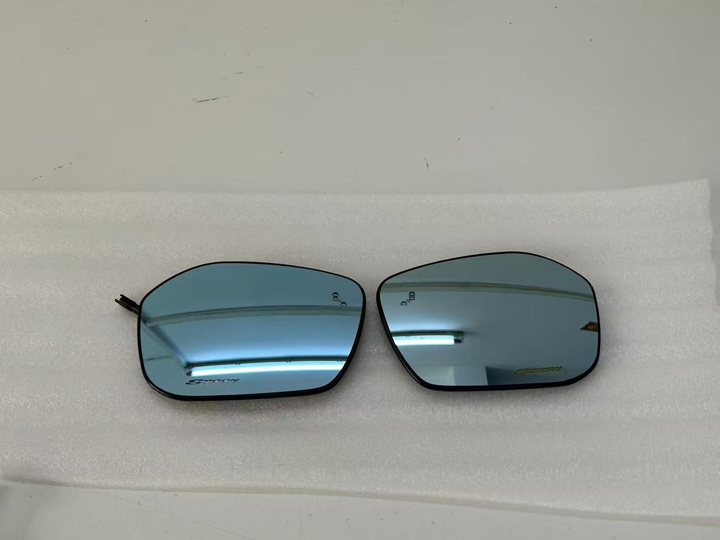 SP Style Blue Rear View Mirror Lences For Civic Type-R FL5 Kazento Carbon Parts 车身侧板 ABS FL5-MCLENS-OE-ABS