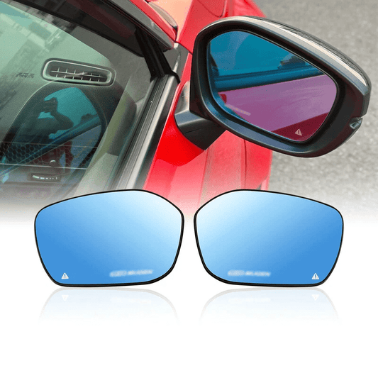 SP Style Blue Rear View Mirror Lences For Civic Type-R FL5 Kazento Carbon Parts 车身侧板 ABS FL5-MCLENS-OE-ABS