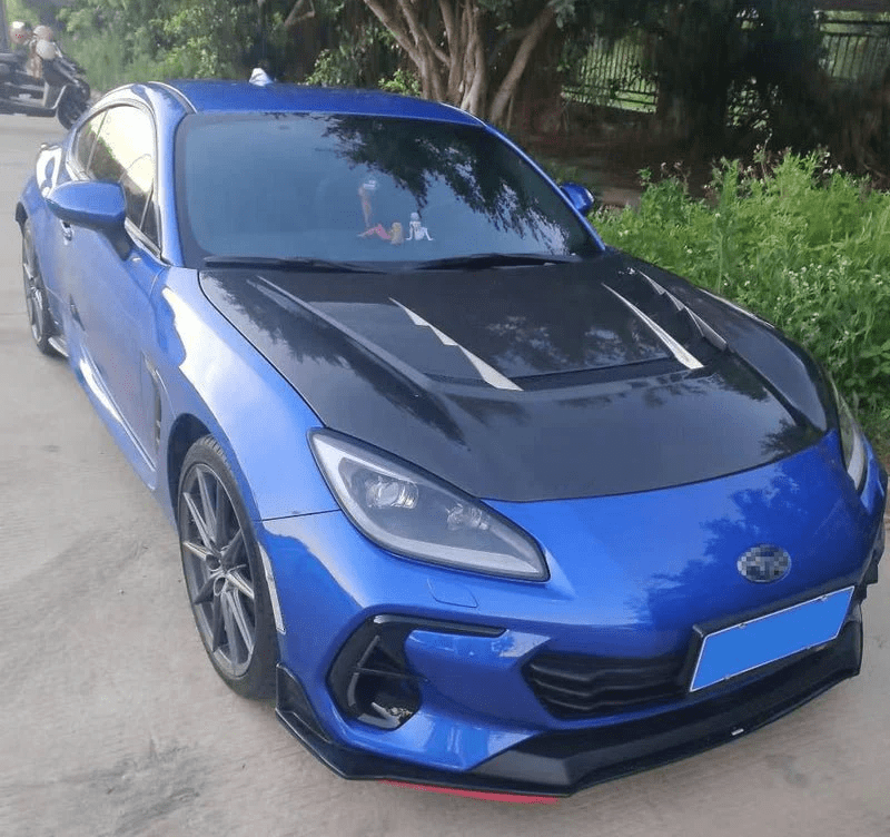 Subaru BRZ 2022+ ZN8 ZD8 GR86 VAS Style Carbon Hood Bonnet Kazento Carbon Parts Bonnets/Hoods Carbon Fiber GR86-HOOD-VAS-CF