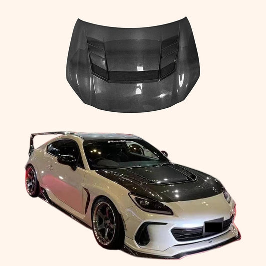 Subaru BRZ 2022+ ZN8 ZD8 GR86 VAS Style Carbon Hood Bonnet