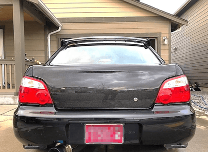 Subaru Impreza GDC OEM Style Carbon Fiber Rear Trunk Boot Lid Gen 9 Kazento Carbon Parts 车身侧板 Carbon Fiber GDC-TRUNK-OE-9-CF