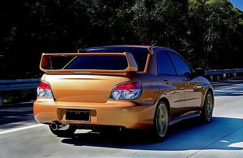 Subaru Impreza GDC OEM Style Carbon Fiber Rear Trunk Boot Lid Gen 9