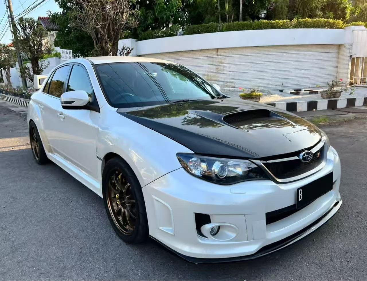 Subaru Impreza GRB GVB WRX/STI OEM Style Vented Hood Bonnet 2008-2014