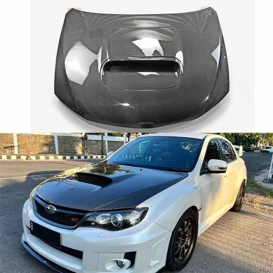 Subaru Impreza GRB GVB WRX/STI OEM Style Vented Hood Bonnet 2008-2014