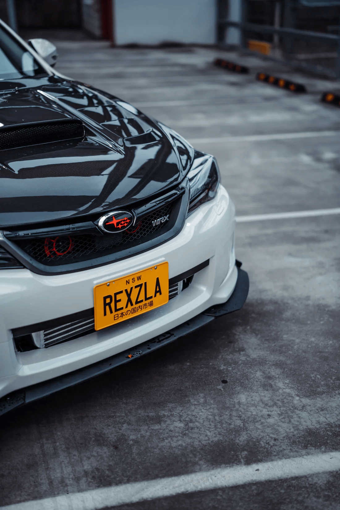 Subaru Impreza GRB GVB WRX/STI VRS V.2 Style Hood 2008-2014