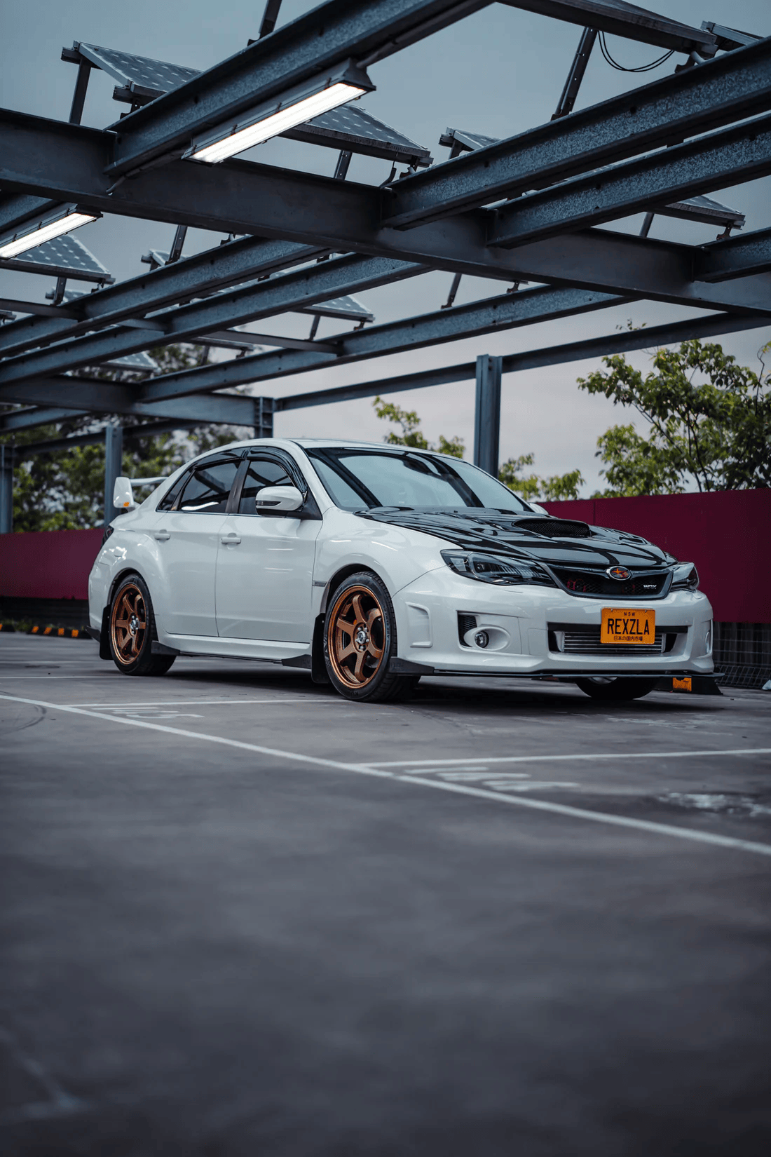 Subaru Impreza GRB GVB WRX/STI VRS V.2 Style Hood 2008-2014