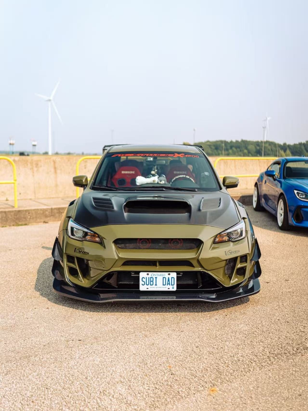 Subaru Impreza VA WRX S4 WRX STI Sedan VRS Vented Hood Bonnet 2015-19