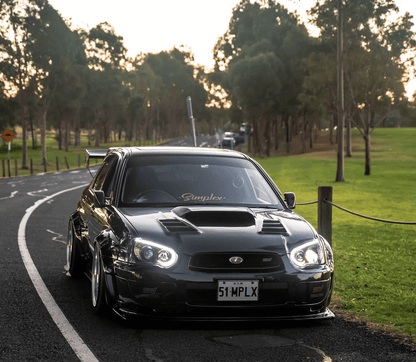 Subaru Impreza WRX/STI 8th VRS Style Vented Hood Bonnet 2004-2005