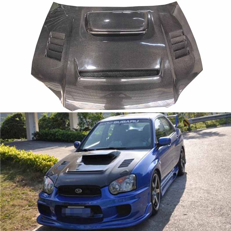 Subaru Impreza WRX/STI 8th WRC Style Vented Hood Bonnet Scoop 2004-2005