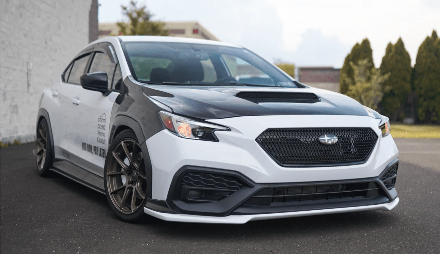 Subaru WRX STI S4 VB 2021-24 Carbon Fiber Vented Cooling Front Fender Pair