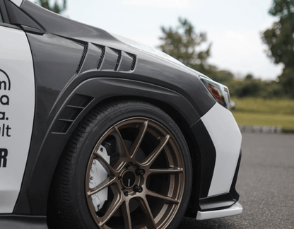 Subaru WRX STI S4 VB 2021-24 Carbon Fiber Vented Cooling Front Fender Pair