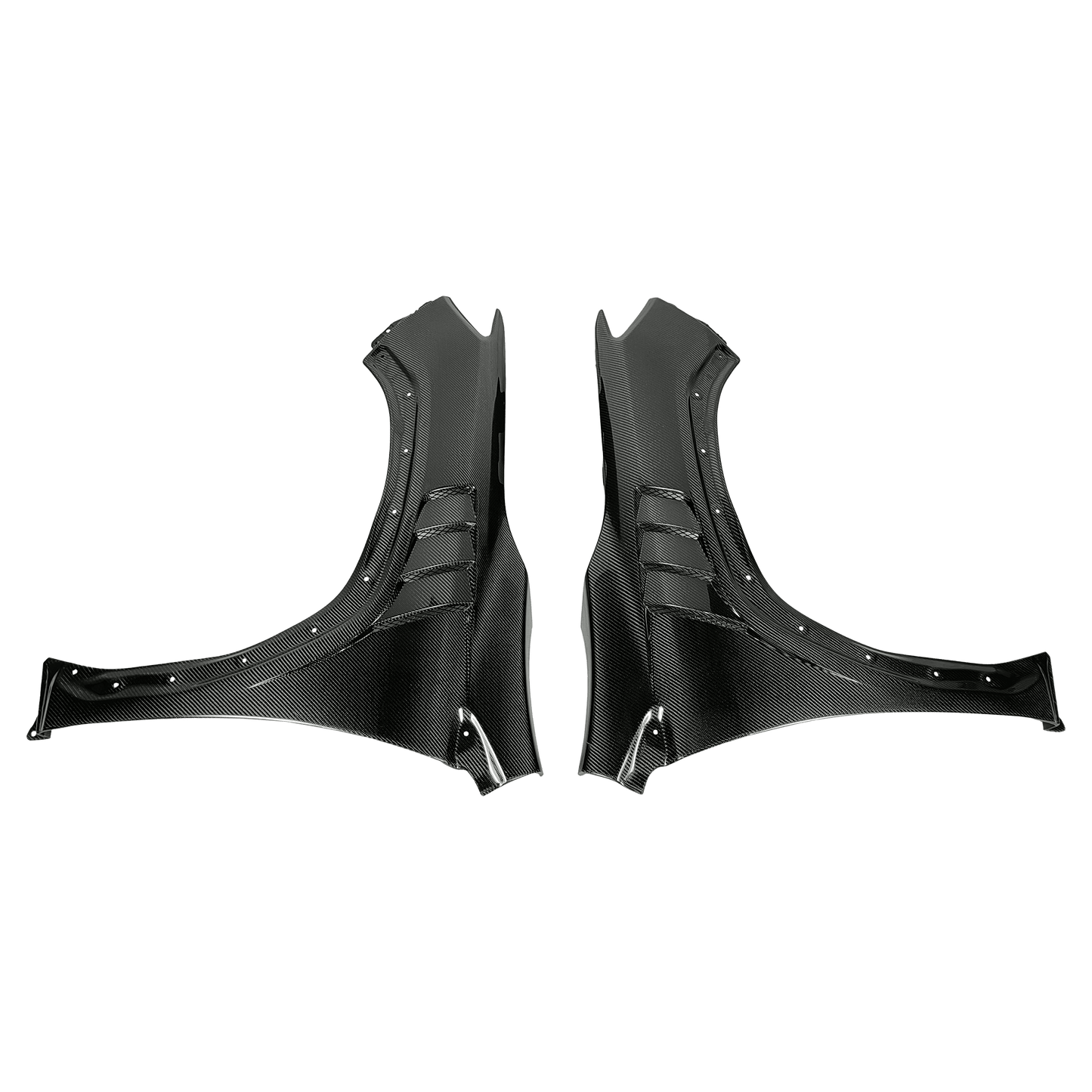 Subaru WRX STI S4 VB 2021-24 Carbon Fiber Vented Cooling Front Fender Pair