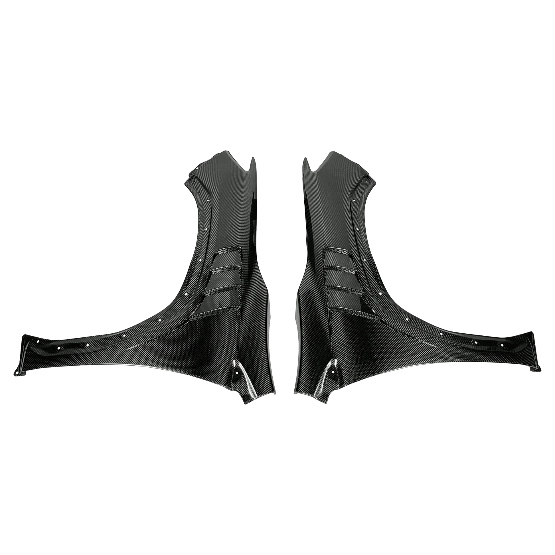 Subaru WRX STI S4 VB 2021-24 Carbon Fiber Vented Cooling Front Fender Pair
