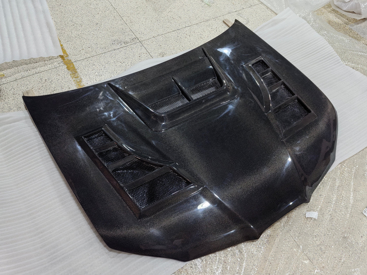 Subaru WRX TS-1 Style Vented Hood Bonnet 2006-2007
