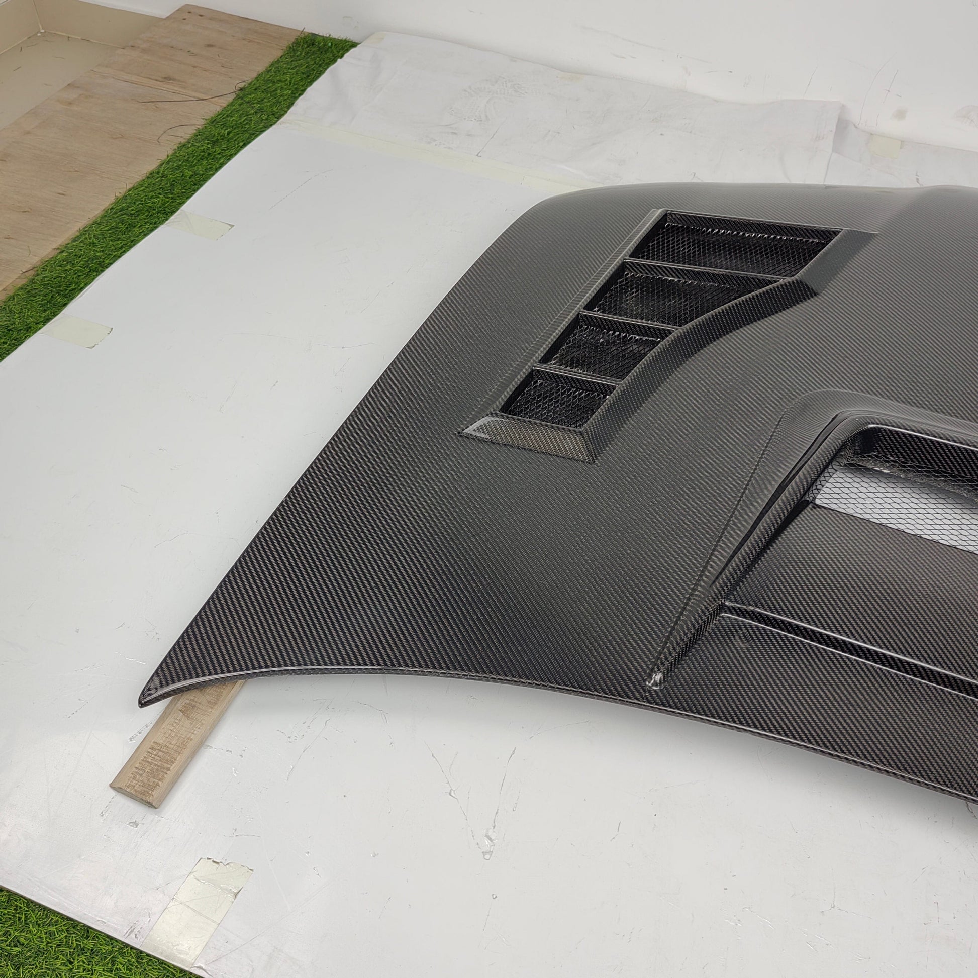 Subaru WRX TS-1 Style Vented Hood Bonnet 2006-2007