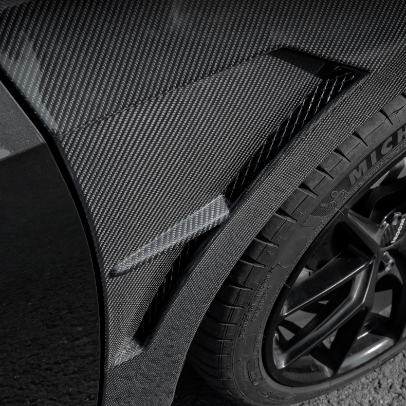 Volkswagen Carbon FIber Front Vented Fenders for Golf MK8 Replacement