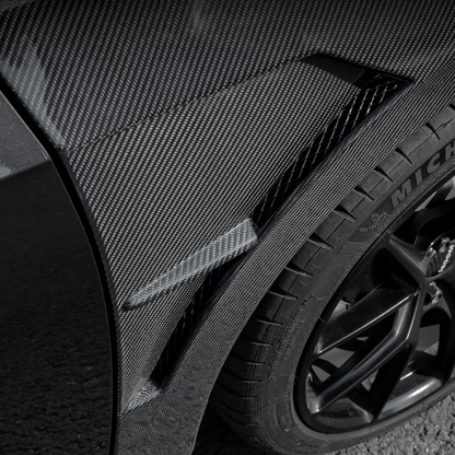 Volkswagen Carbon FIber Front Vented Fenders for Golf MK8 Replacement